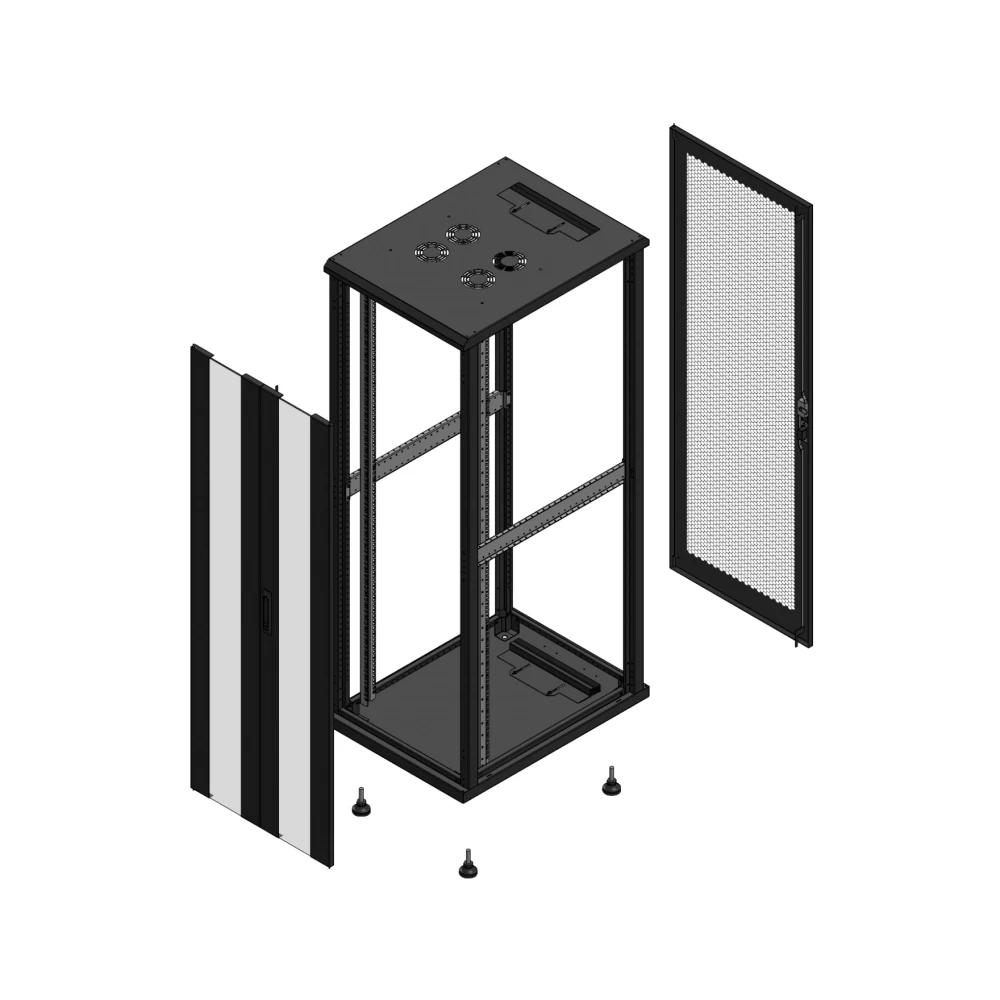 Gigamedia 19" conf S70 36u 600x800 MM av DBL ver ar SPL per ex