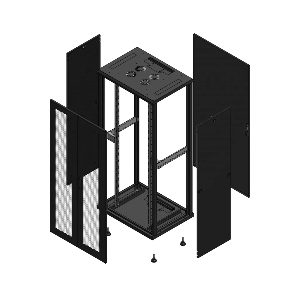 Gigamedia 19" conf S70 36u 800x600 MM av DBL per ar SPL tol