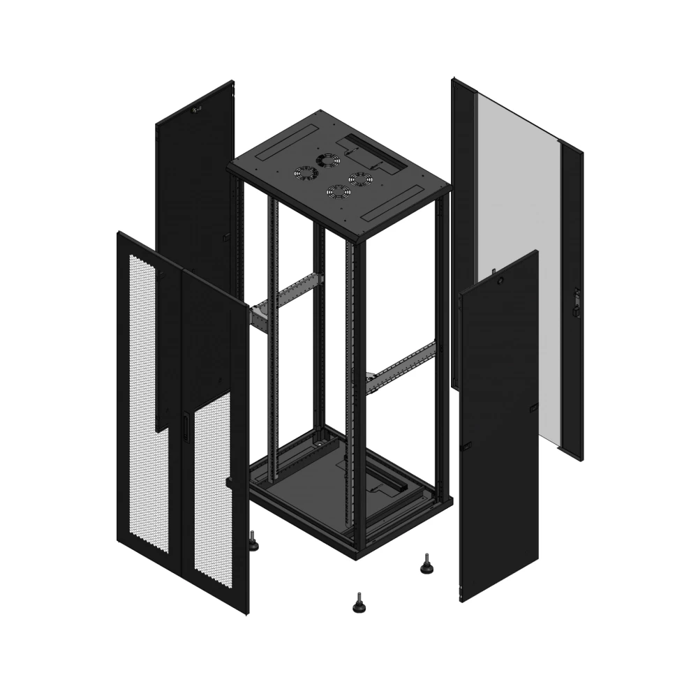 Gigamedia 19" conf S70 36u 800x600 MM av DBL per ar SPL ver