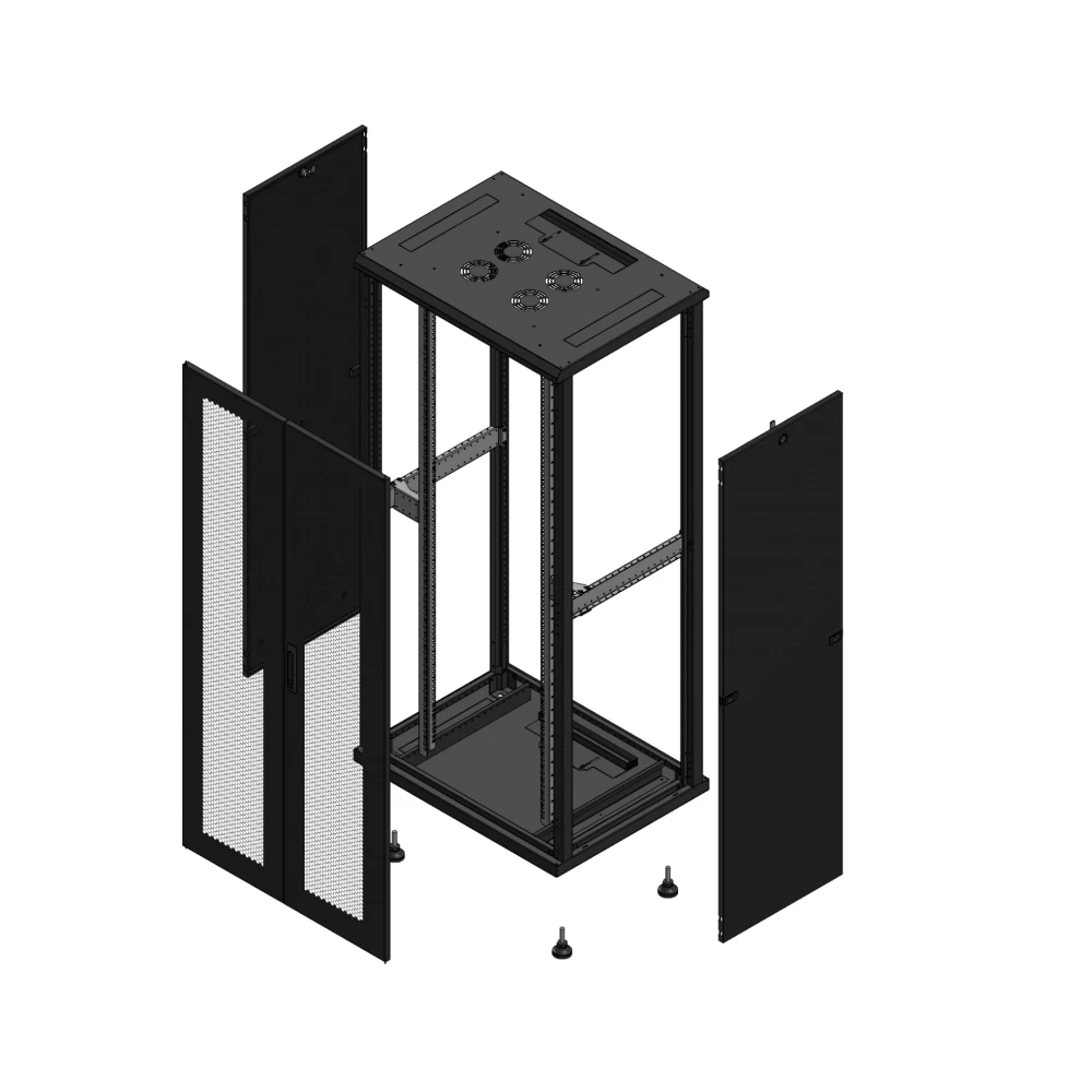 Gigamedia 19" conf S70 36u 800x600 MM av DBL per SP