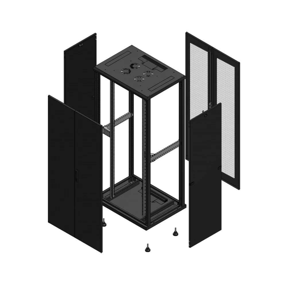 Gigamedia 19" conf S70 36u 800x600 MM av DBL tol ar DBL per