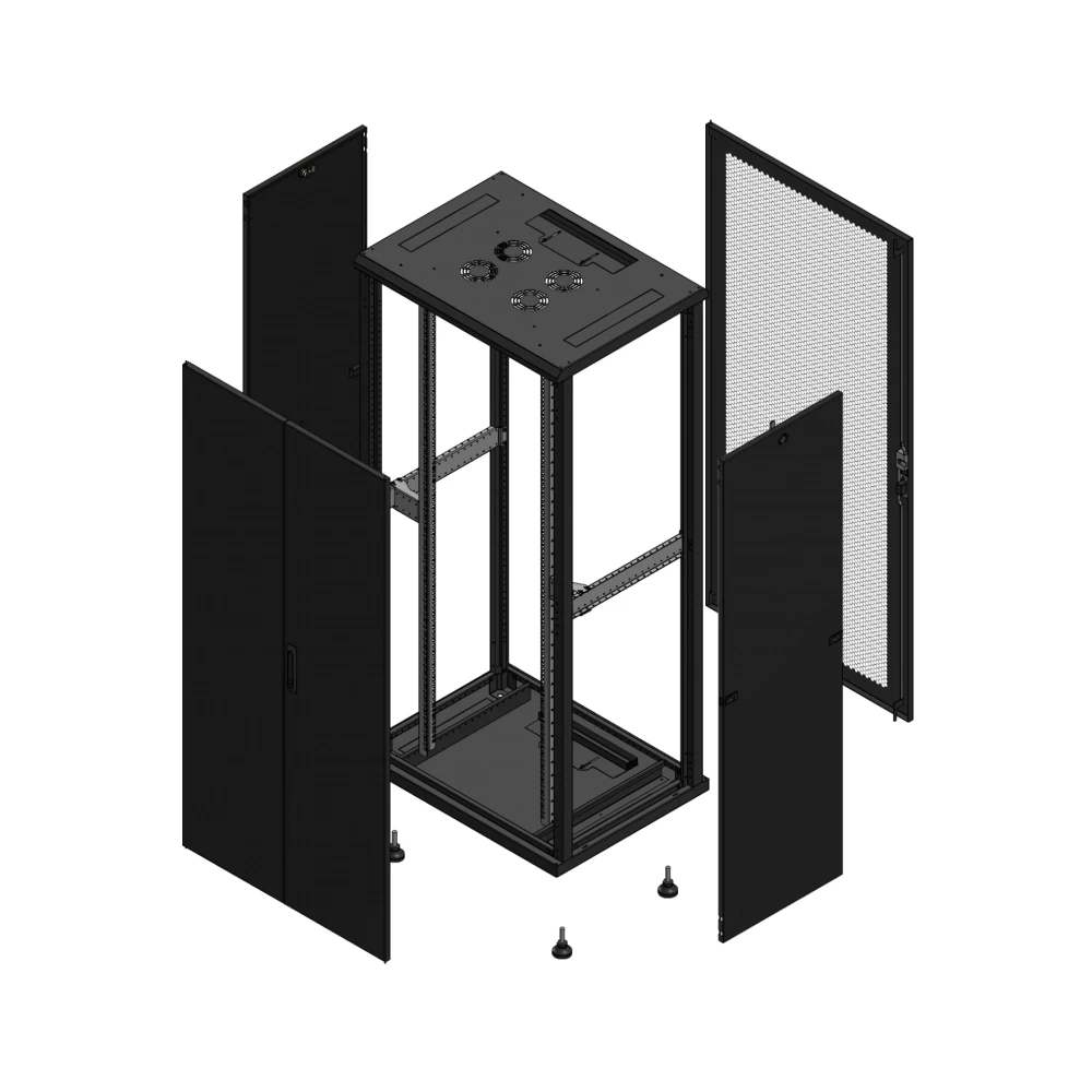 Gigamedia 19" conf S70 36u 800x600 MM av DBL tol ar SPL per