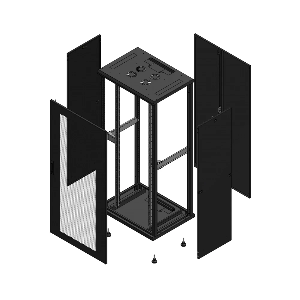 Gigamedia 19" conf S70 36u 800x600 MM av SPL per ar DBL tol