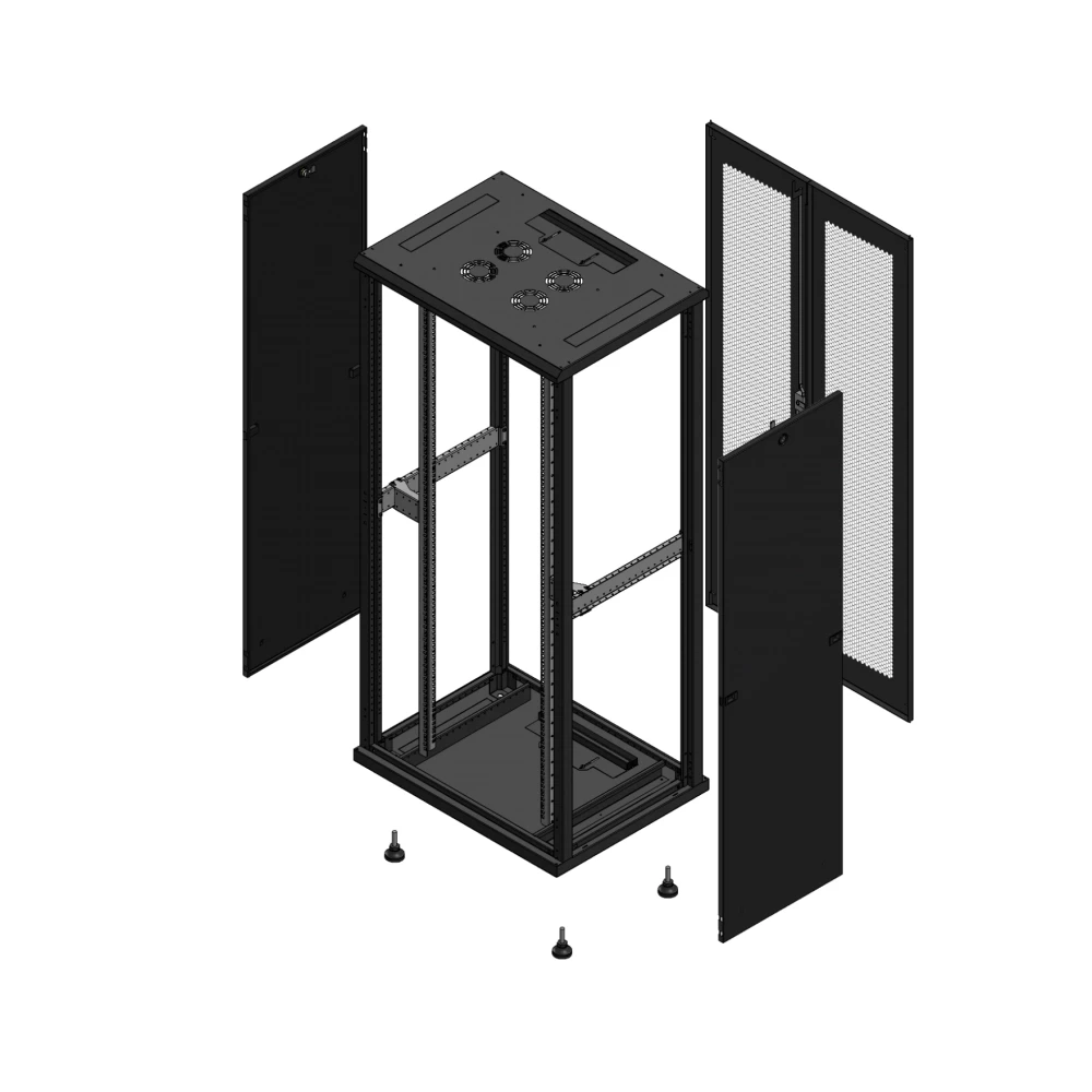 Gigamedia 19" conf S70 36u 800x600 MM SP ar DBL per