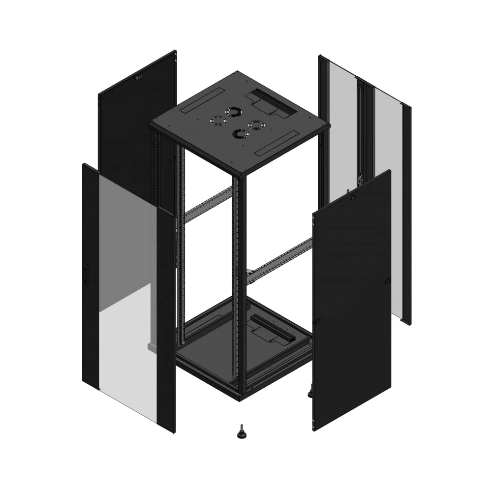 Gigamedia 19" conf S70 36u 800x800 MM av SPL ver ar DBL ver