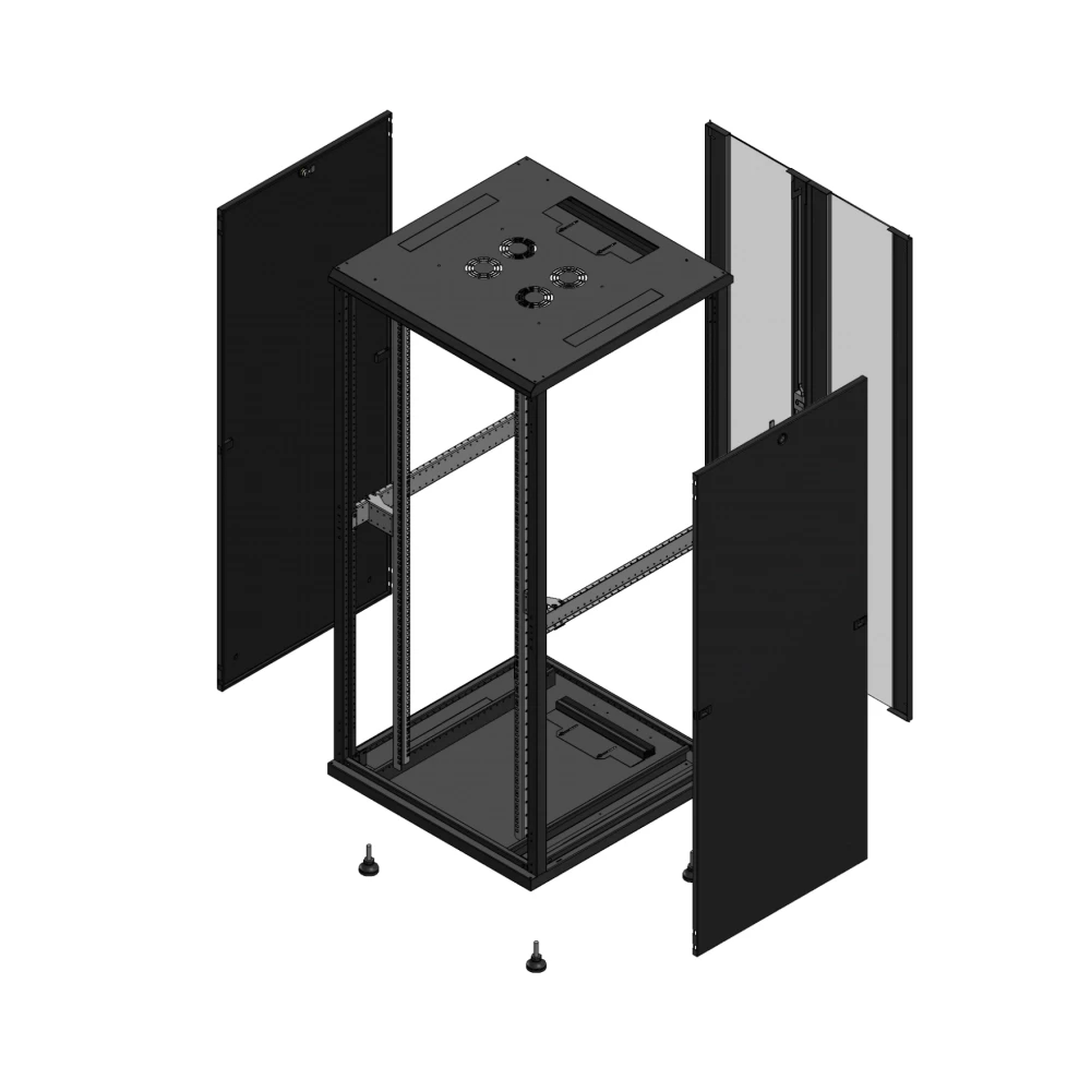 Gigamedia 19" conf S70 36u 800x800 MM SP ar DBL ver