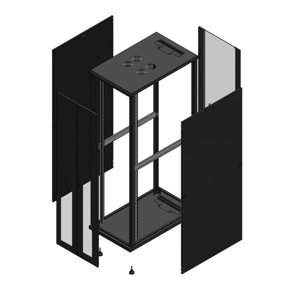 Gigamedia 19" conf S70 42u 600x1000 MM av DBL per ar SPL ver