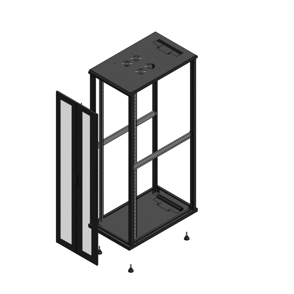 Gigamedia 19" conf S70 42u 600x1000 MM av DBL per SP ex