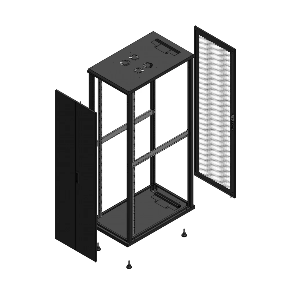 Gigamedia 19" conf S70 42u 600x1000 MM av DBL tol ar SPL per ex