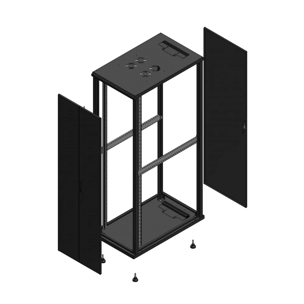 Gigamedia 19" conf S70 42u 600x1000 MM av DBL tol ar SPL tol ex