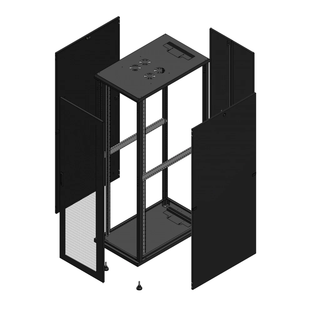 Gigamedia 19" conf S70 42u 600x1000 MM av SPL per ar DBL tol