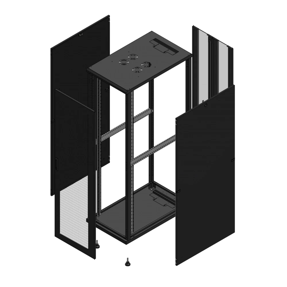 Gigamedia 19" conf S70 42u 600x1000 MM av SPL per ar DBL ver