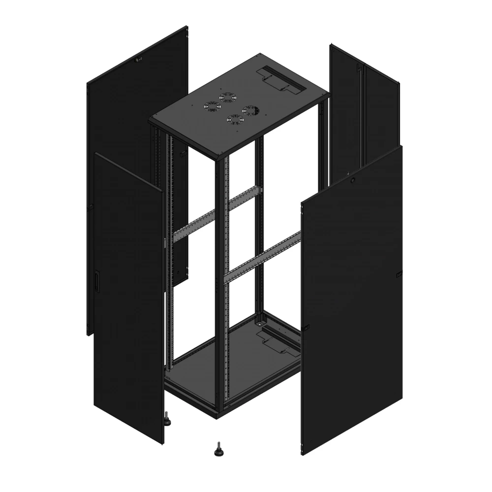 Gigamedia 19" conf S70 42u 600x1000 MM av SPL tol ar DBL tol