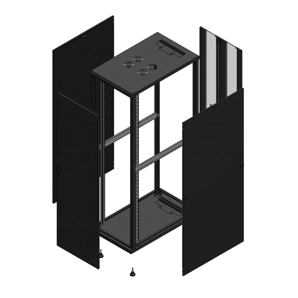 Gigamedia 19" conf S70 42u 600x1000 MM av SPL tol ar DBL ver