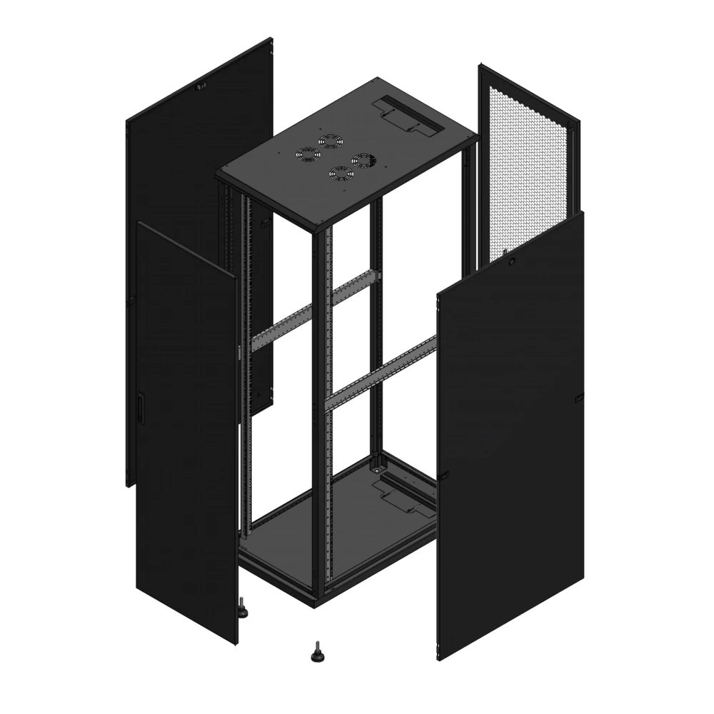 Gigamedia 19" conf S70 42u 600x1000 MM av SPL tol ar SPL per