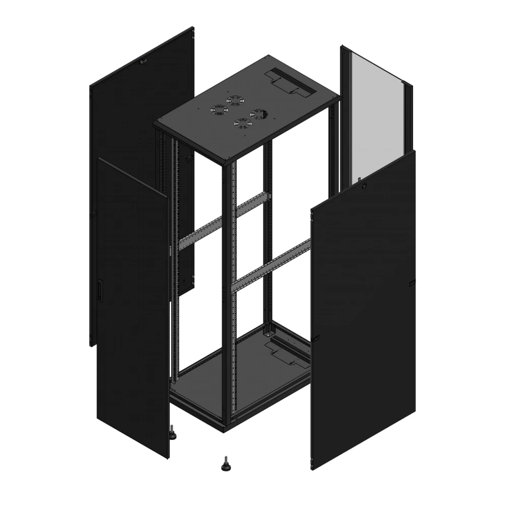 Gigamedia 19" conf S70 42u 600x1000 MM av SPL tol ar SPL ver