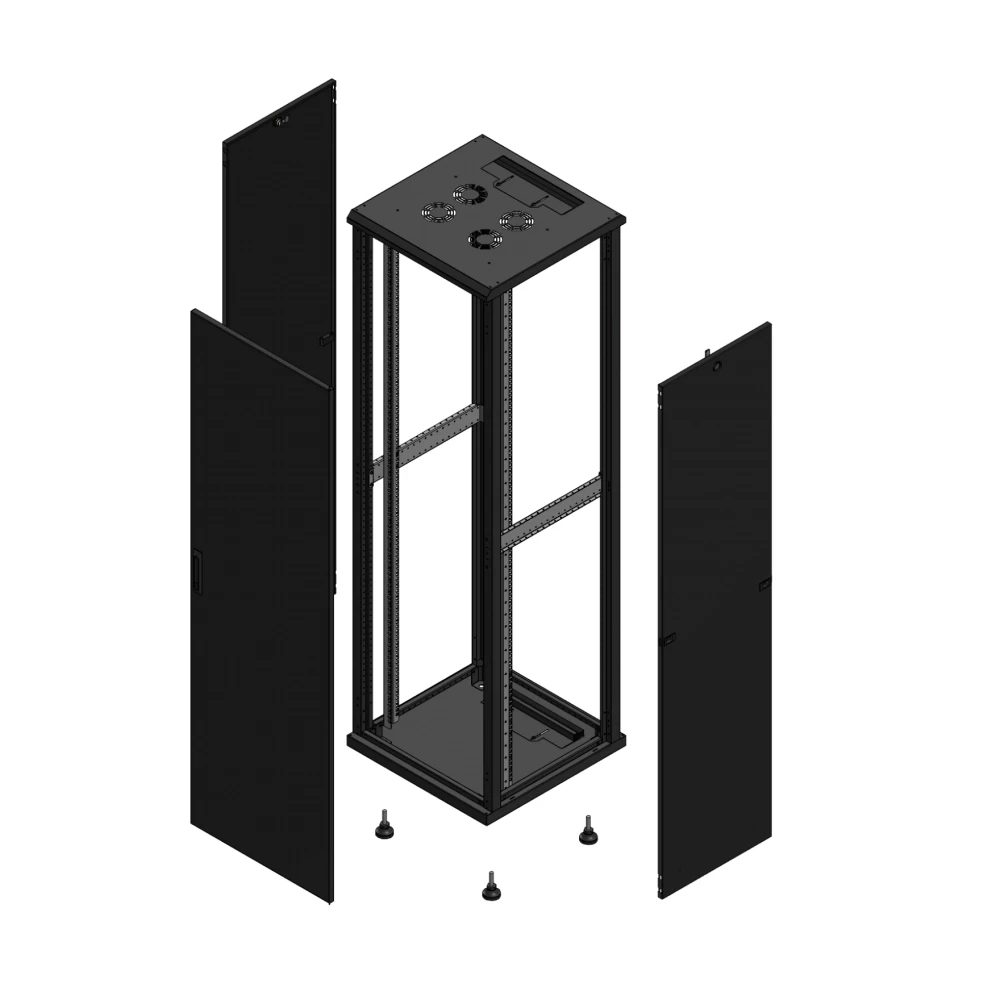 Gigamedia 19" conf S70 42u 600x600 MM av SPL tol SP