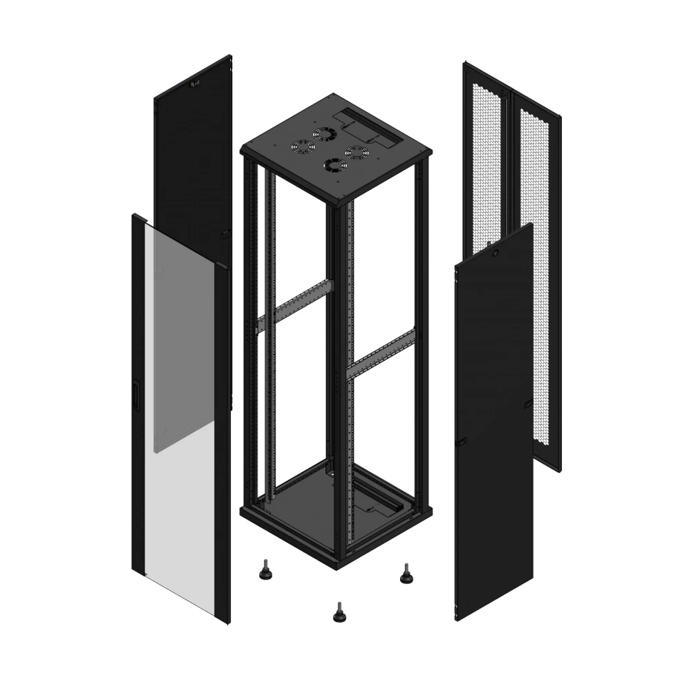 Gigamedia 19" conf S70 42u 600x600 MM av SPL ver ar DBL per