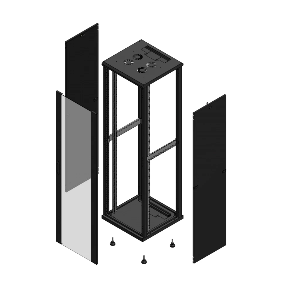 Gigamedia 19" conf S70 42u 600x600 MM av SPL ver SP