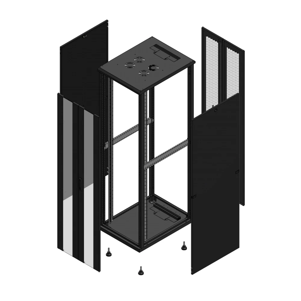 Gigamedia 19" conf S70 42u 600x800 MM av DBL ver ar DBL per