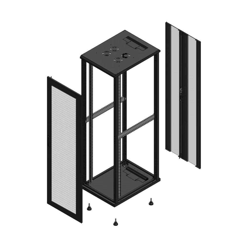 Gigamedia 19" conf S70 42u 600x800 MM av SPL per ar DBL ver ex