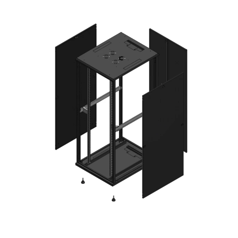 Gigamedia 19" conf S70 42u 800x1000 MM SP ar DBL tol