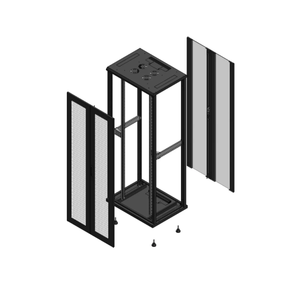 Gigamedia 19" conf S70 42u 800x600 MM av DBL per ar DBL ver ex