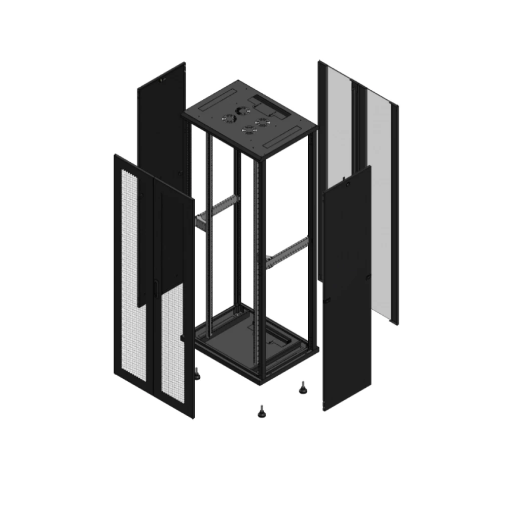 Gigamedia 19" conf S70 42u 800x600 MM av DBL per ar DBL ver