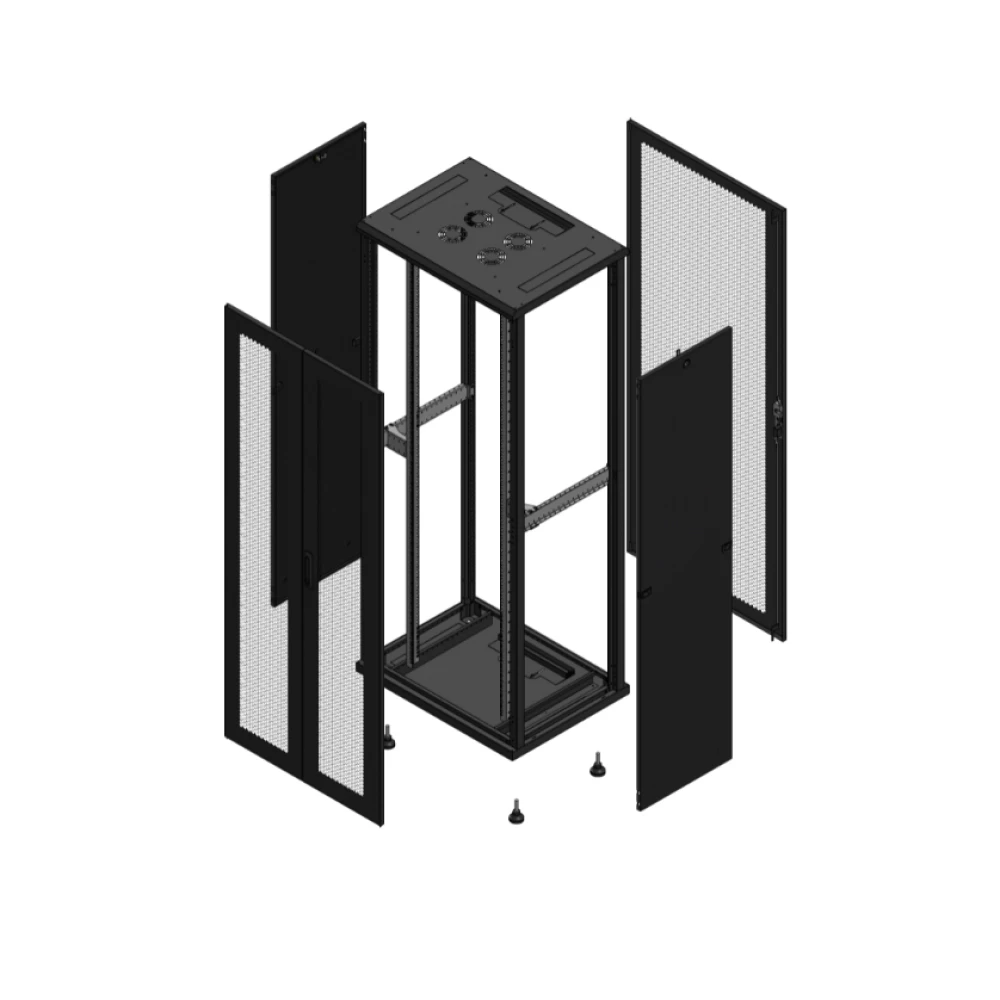 Gigamedia 19" conf S70 42u 800x600 MM av DBL per ar SPL per