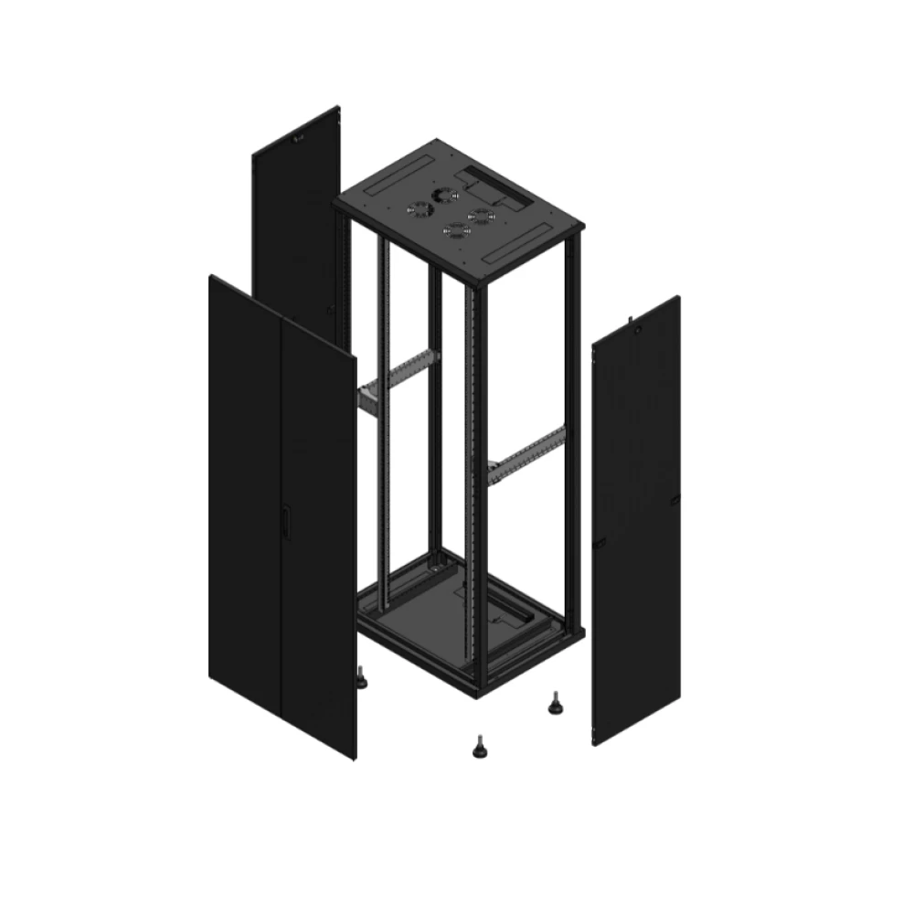 Gigamedia 19" conf S70 42u 800x600 MM av DBL per ar SPL tol