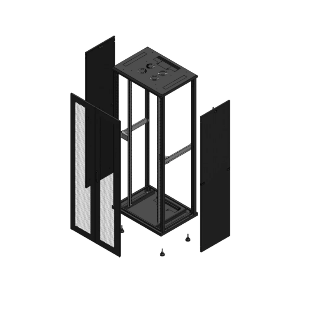 Gigamedia 19" conf S70 42u 800x600 MM av DBL per SP