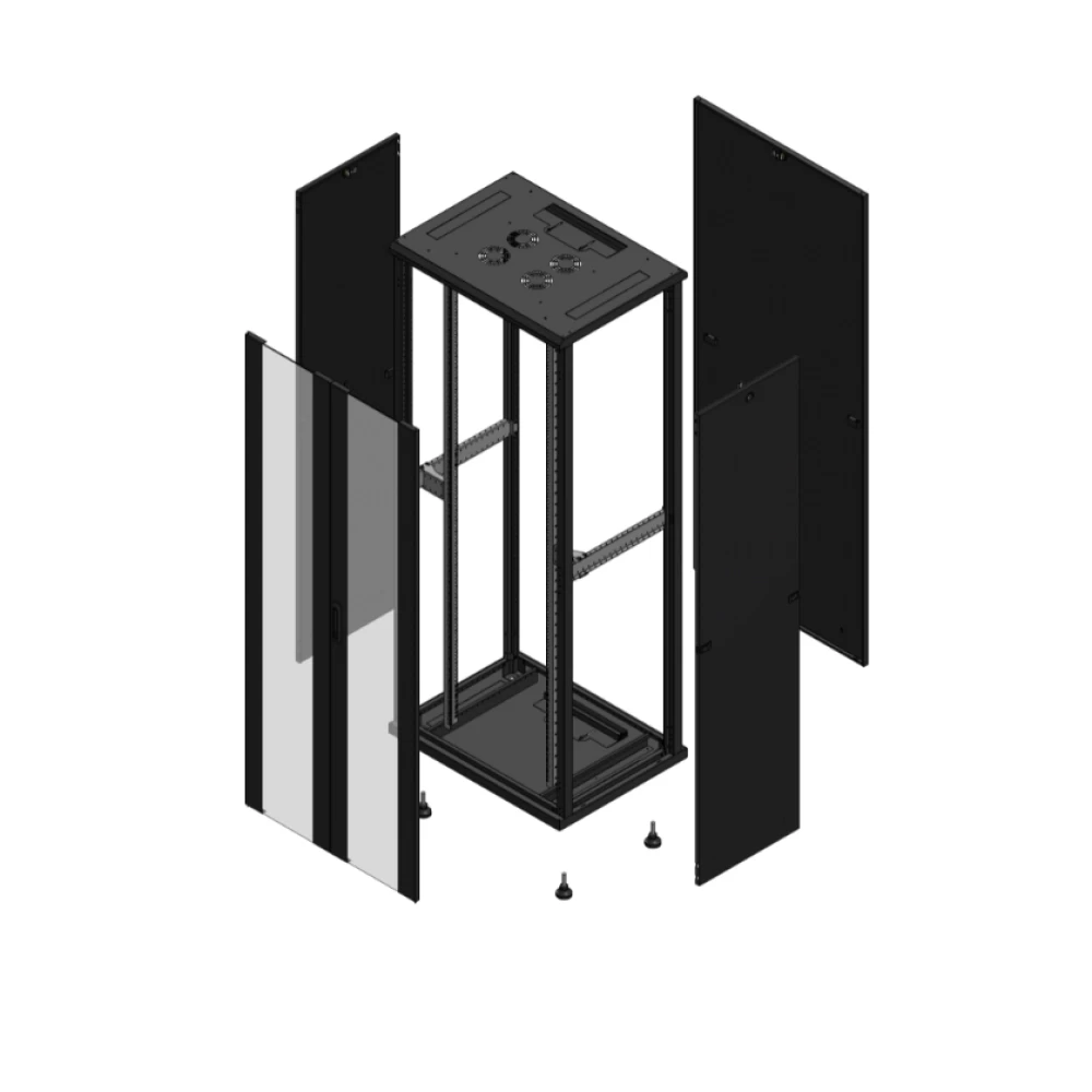 Gigamedia 19" conf S70 42u 800x600 MM av DBL ver par