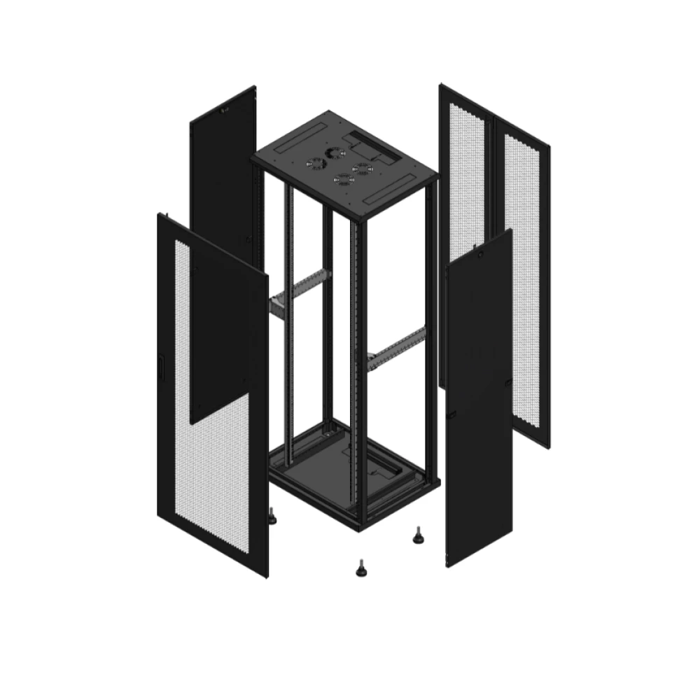 Gigamedia 19" conf S70 42u 800x600 MM av SPL per ar DBL per