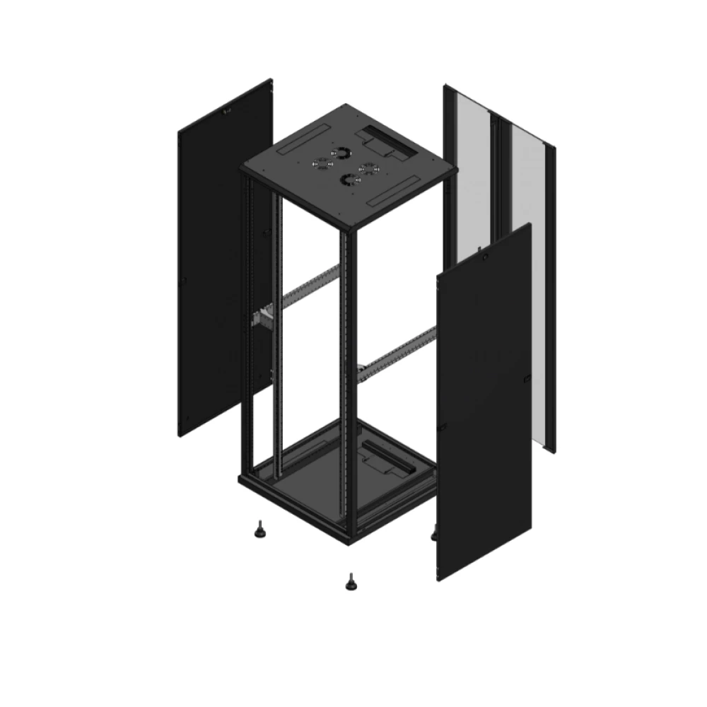 Gigamedia 19" conf S70 42u 800x800 MM SP ar DBL ver