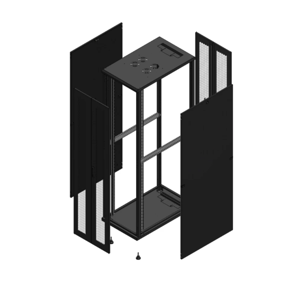Gigamedia 19" conf S70 47u 600x1000 MM av DBL per ar DBL per