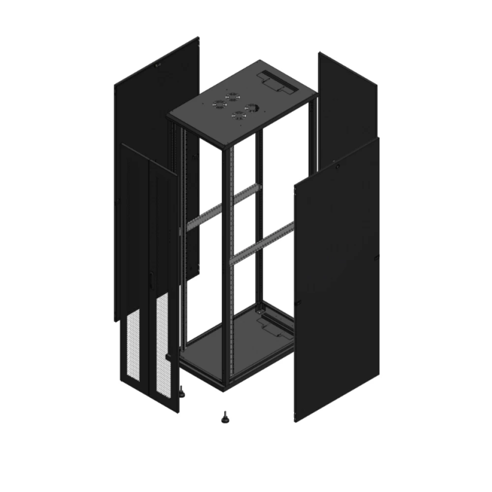 Gigamedia 19" conf S70 47u 600x1000 MM av DBL per ar SPL tol