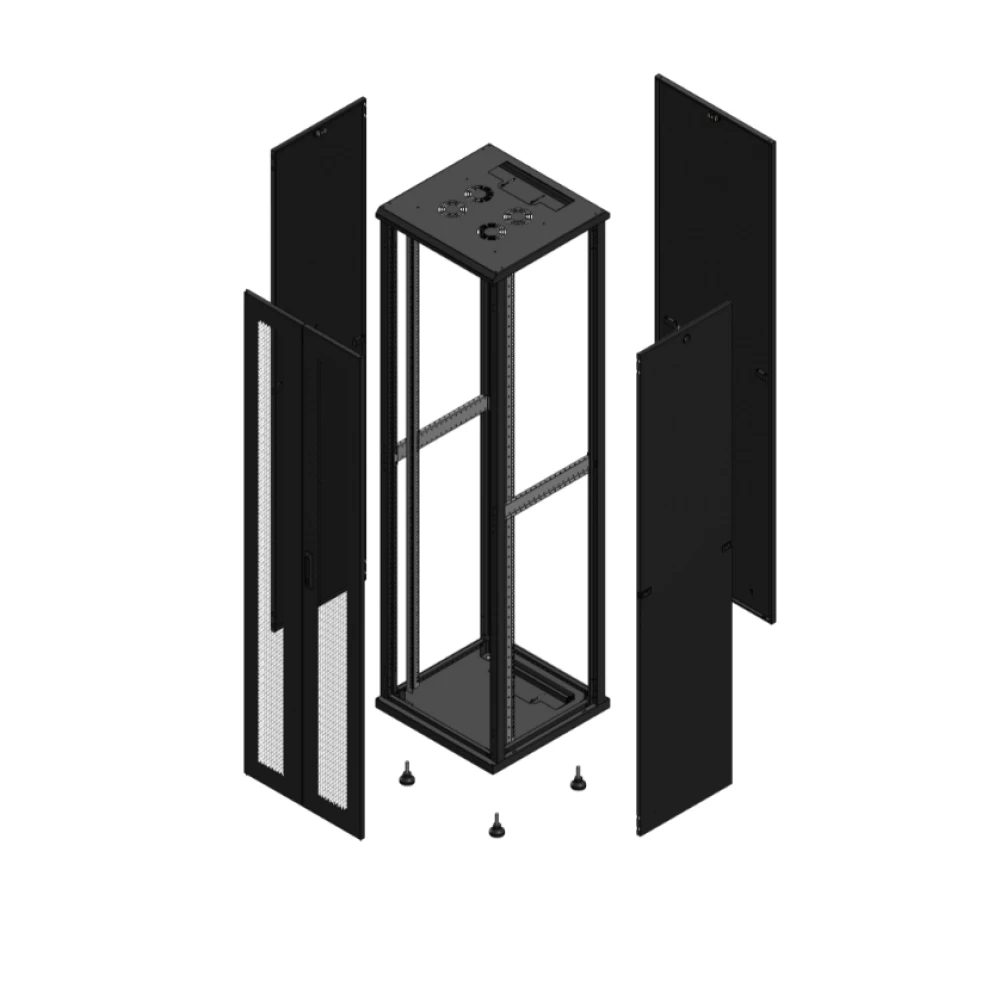 Gigamedia 19" conf S70 47u 600x600 MM av DBL per par