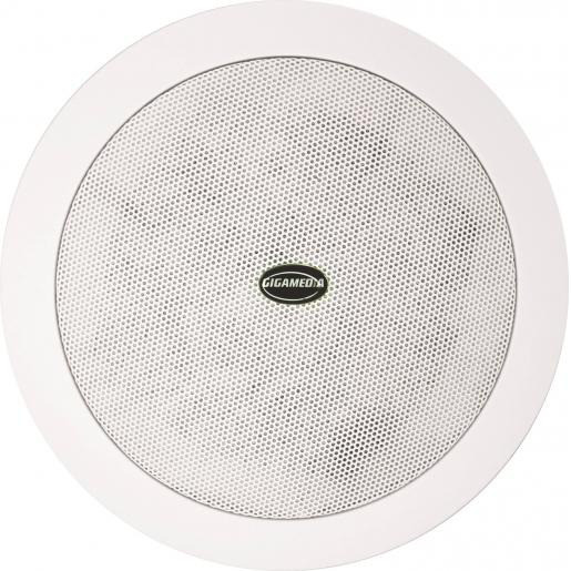Gigamedia Coaxiale luidspreker voor plafondinbouw 100V, 6W