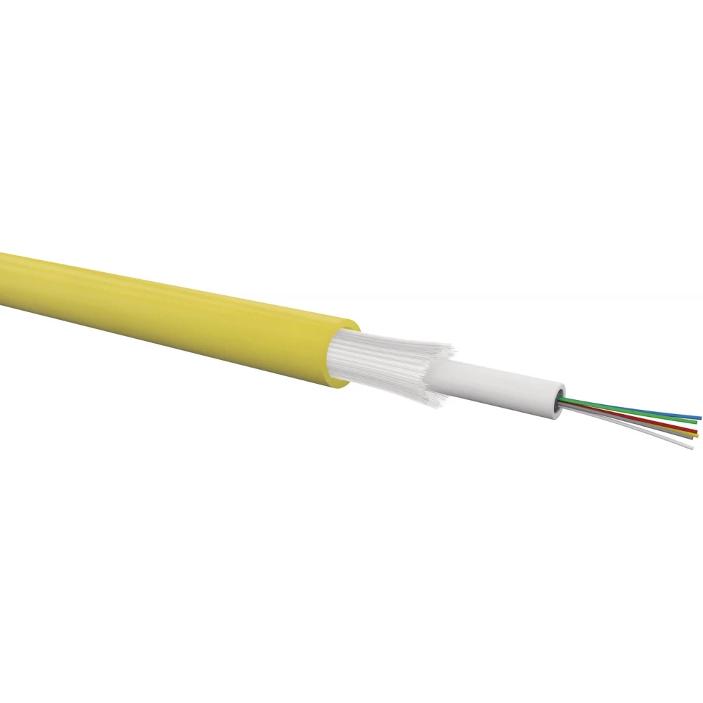 Gigamedia Glasvezelkabel binnen/buiten loose tube LSZH 12fo os2 multi fiber units centraal cca fo12b9frlst