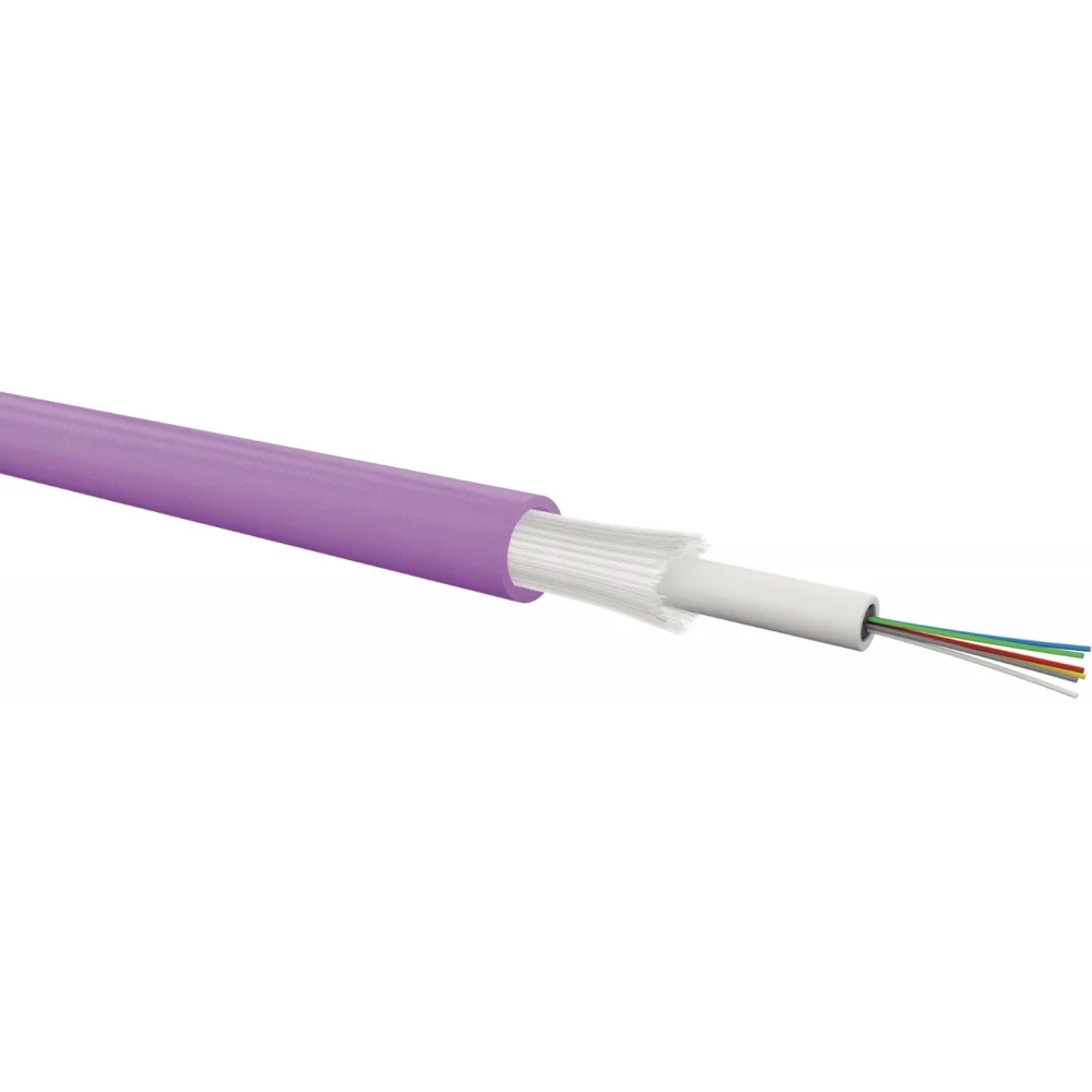 Gigamedia Glasvezelkabel intex unitube MDV ZH C 6fo om4 multi fiber units centraal cca fo6b4frlst