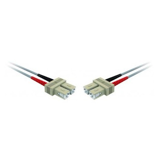 Gigamedia Patchkabel duplex LC/LC om3 7MTR grijs