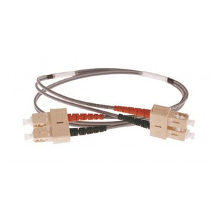 Gigamedia Patchkabel duplex LC/ST om3 5MTR grijs