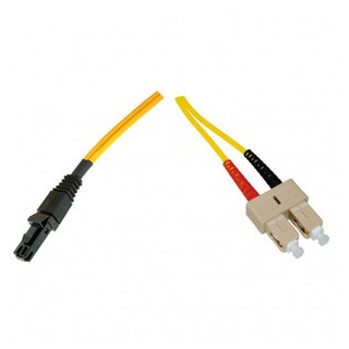 Gigamedia Patchkabel duplex MTRJ/SC os2 3MTR geel