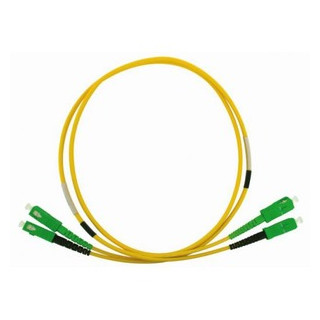Gigamedia Patchkabel duplex SC apc/SC apc os2 3MTR geel