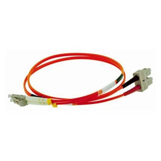Gigamedia Patchkabel duplex SC/LC om1 1MTR oranje