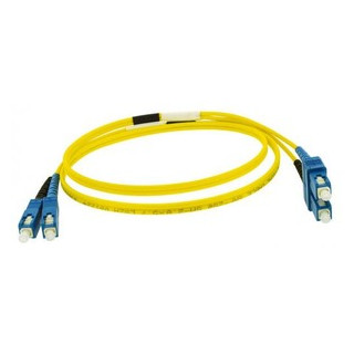 Gigamedia Patchkabel duplex SC os2 5MTR geel