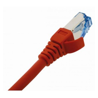 Gigamedia Patchkabel S/ftp6a LSZH 10MTR rood