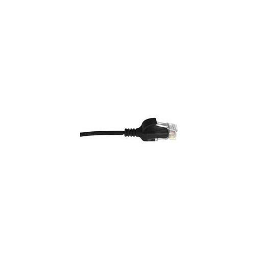 Gigamedia Patchkabel U/utp LSZH 1MTR slimline zwart