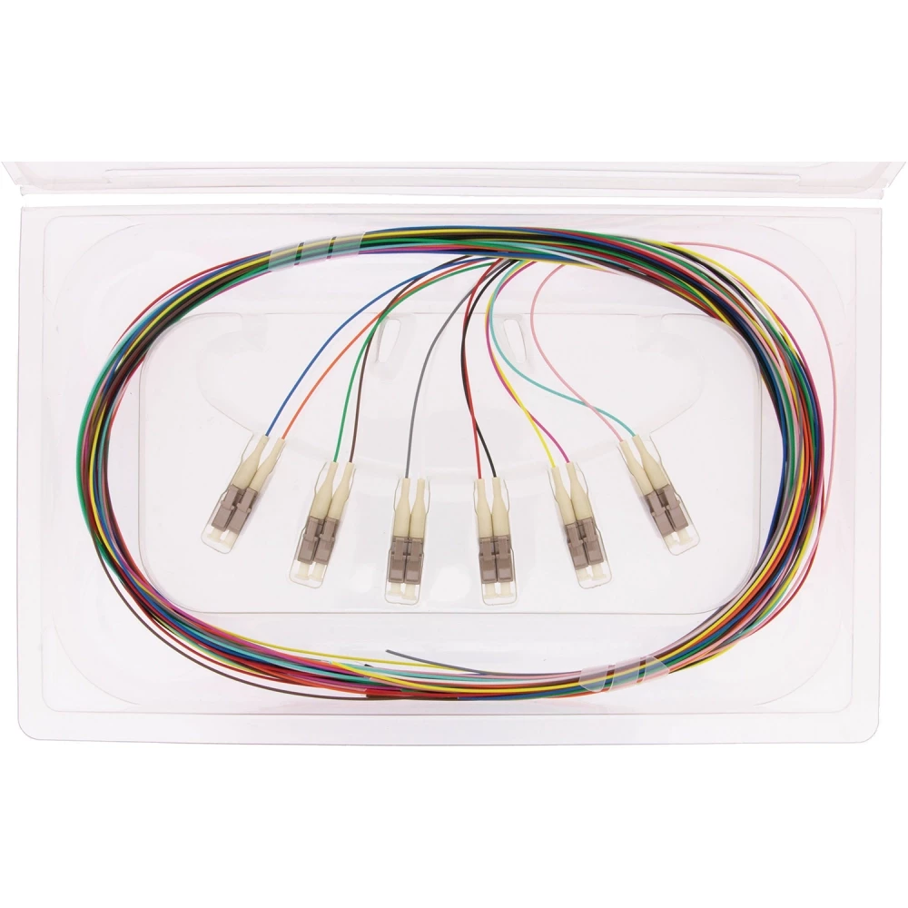 Gigamedia Pigtail (1 stuk = 12) LC om3 2M S4MLC2ML