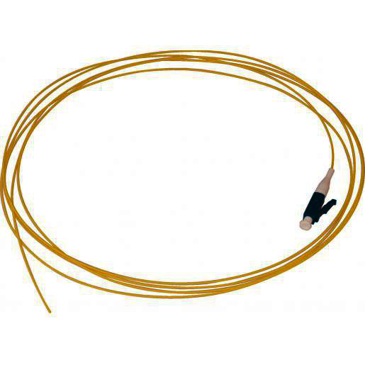 Gigamedia Pigtail LC/apc os2 2MTR